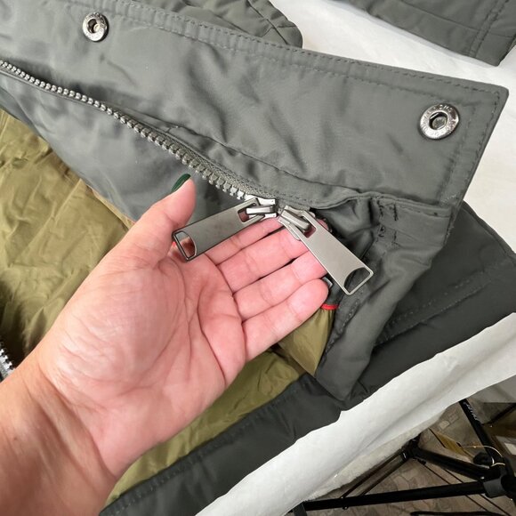 RARE CONVER Men's Down Parka 80%Down 20% Feather Long Premium Winter Coat Size L - Picture 10 of 13